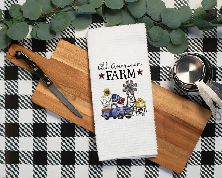 All American Farm Kitchen Towel