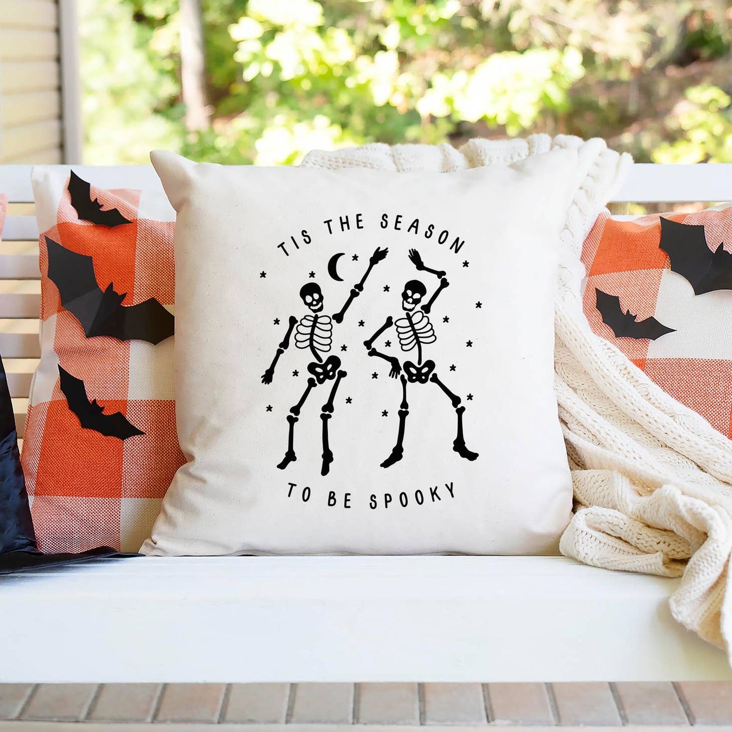 Tis the Season To Be Spooky Pillow Cover