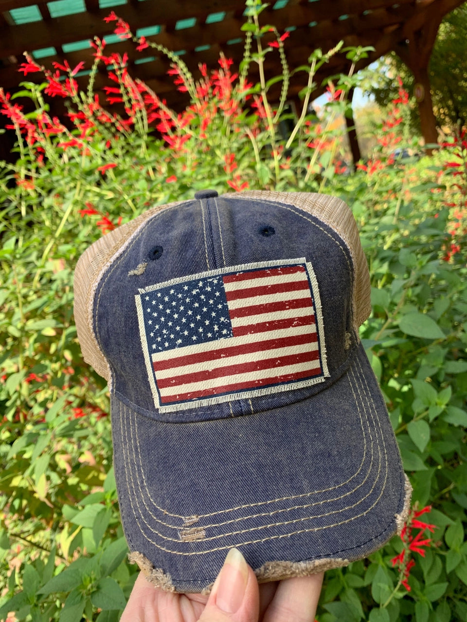 American Flag Hat