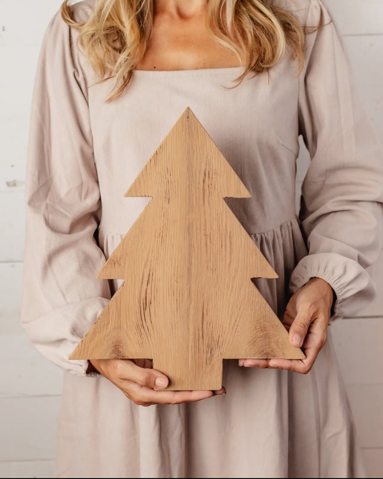 Christmas Tree Shaped Wooden Board