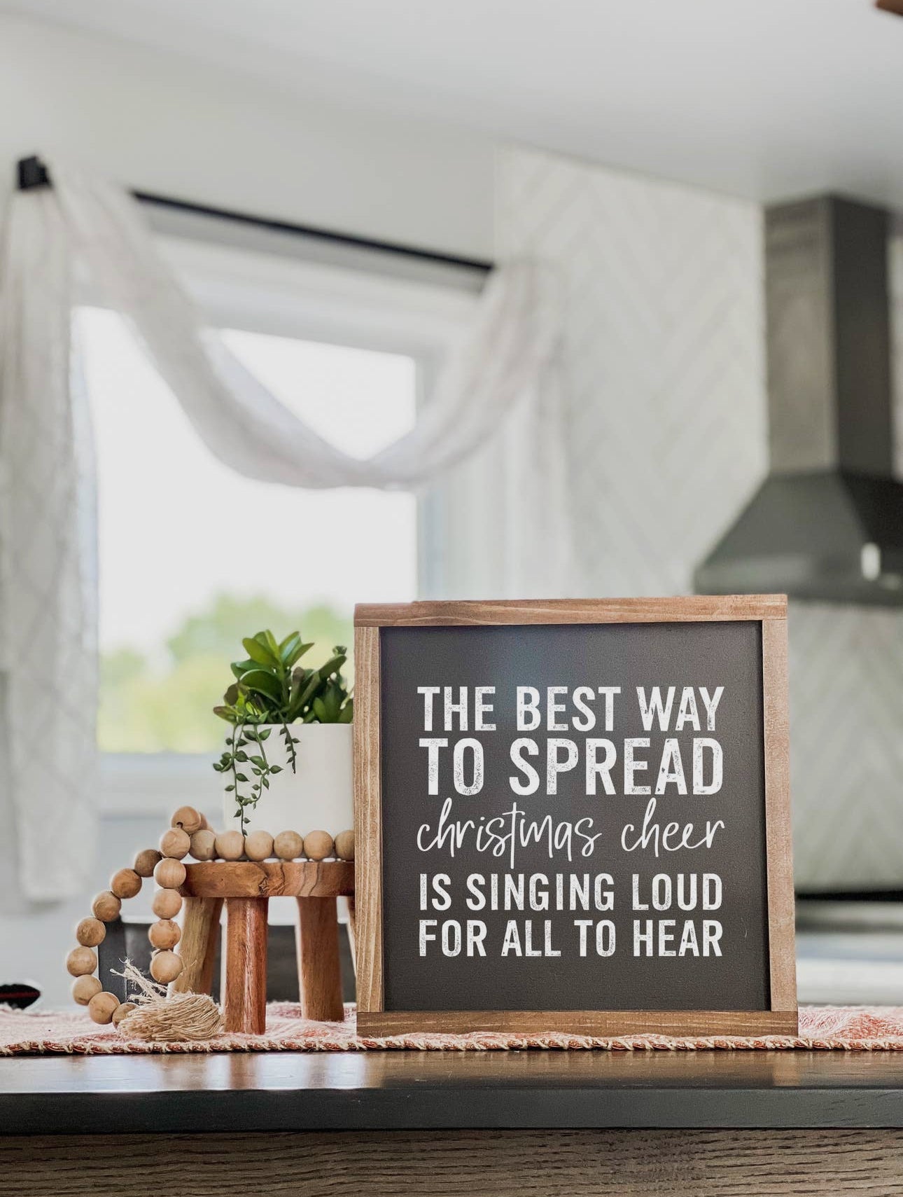 The Best Way To Spread Christmas Cheer Sign