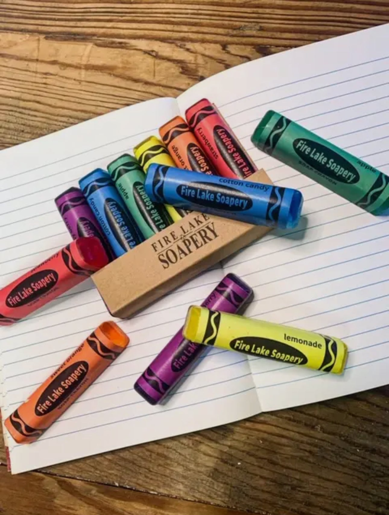 Crayon Soap Bars