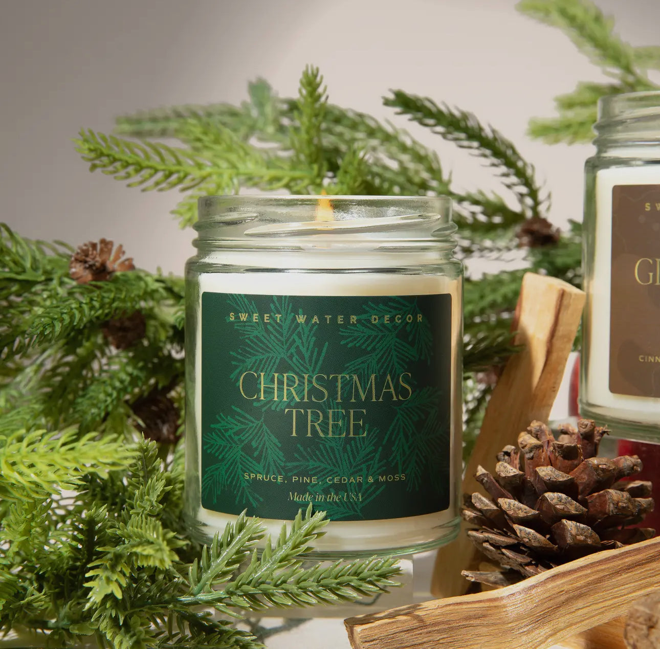 Christmas Tree Candle