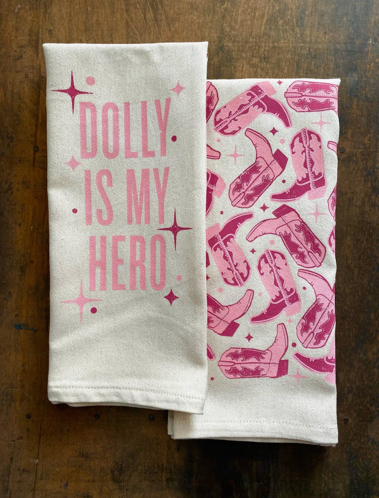 Dolly is My Hero Kitchen Towel