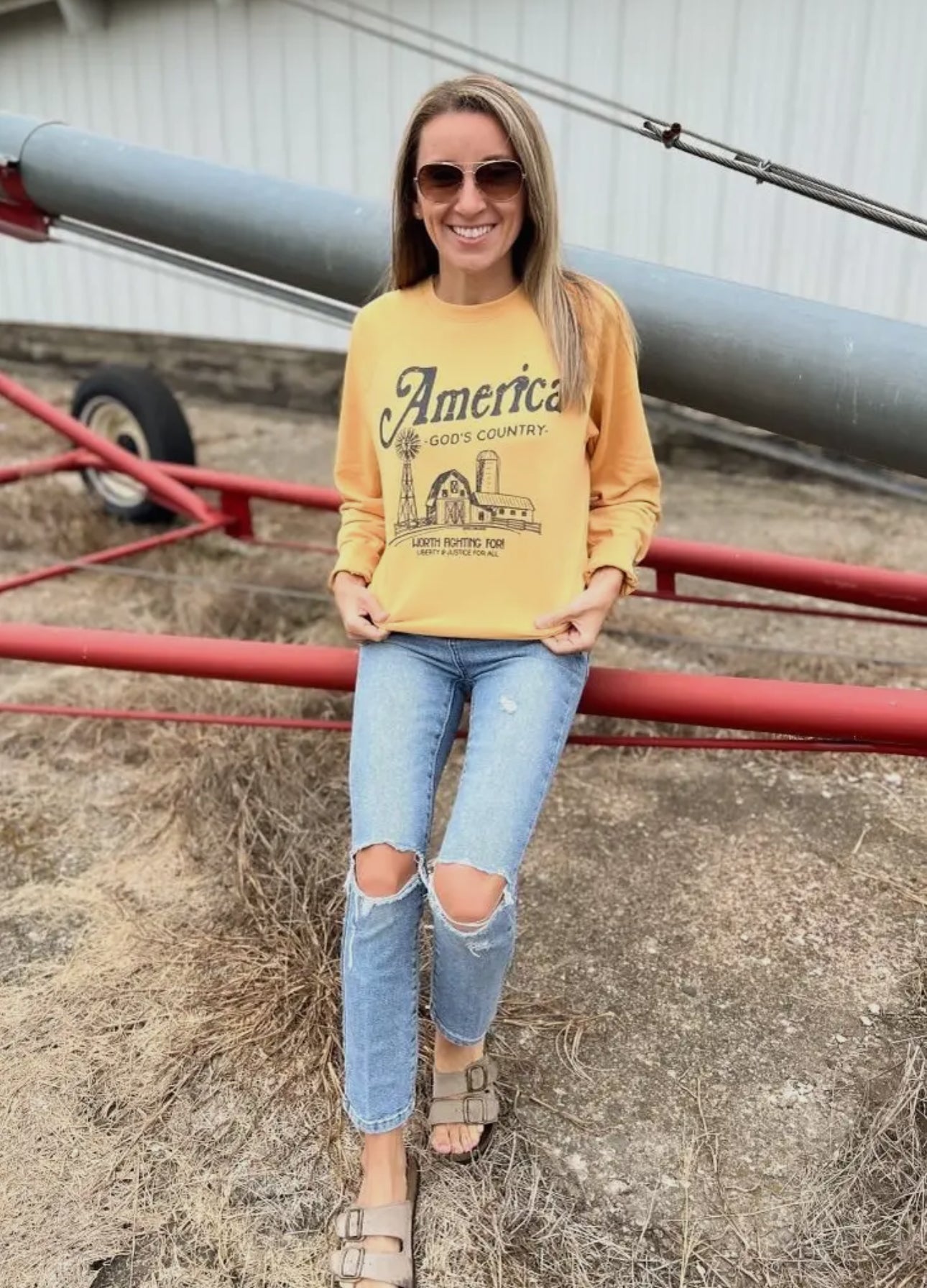 America God’s Country Sweatshirt