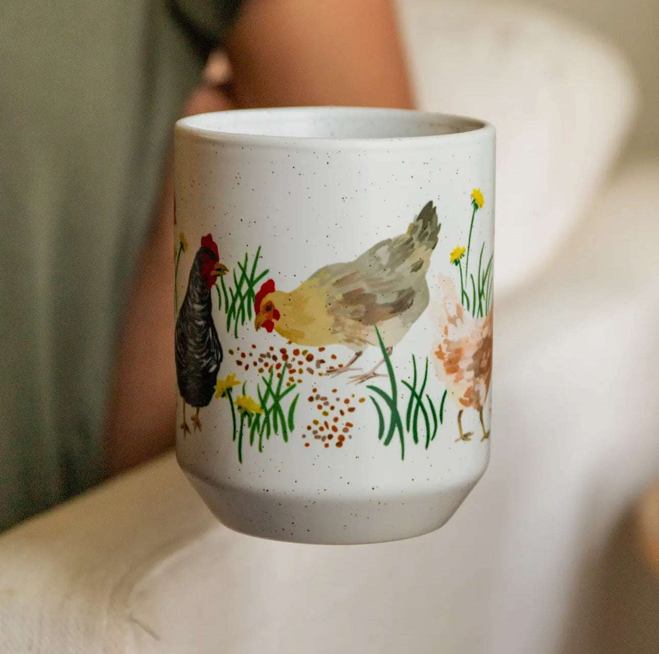 * PRE ORDER * Chickens Ceramic Mug