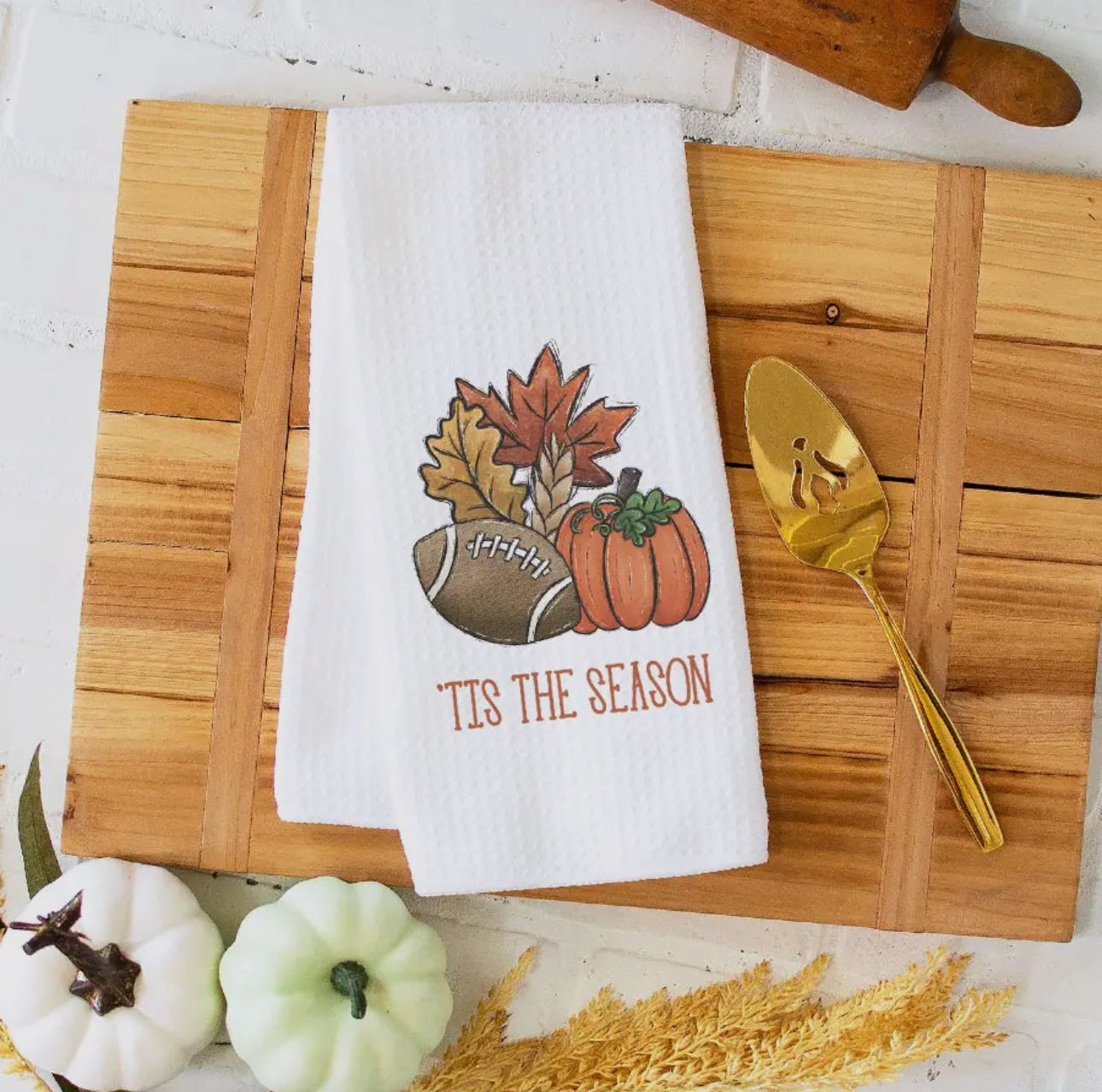 Tis the Season for Football Kitchen Towel