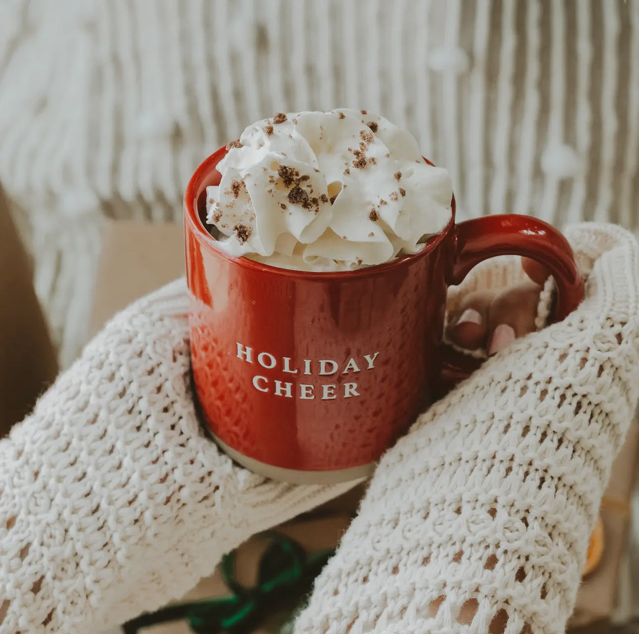 Holiday Cheer Stoneware Mug