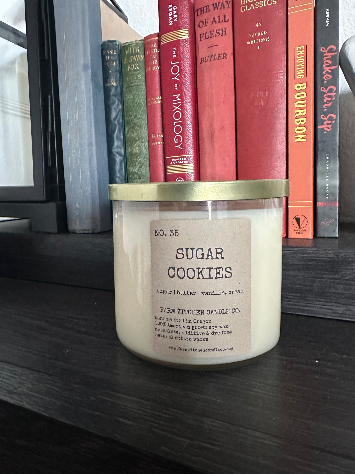 Sugar Cookies Three-Wick Soy Candle