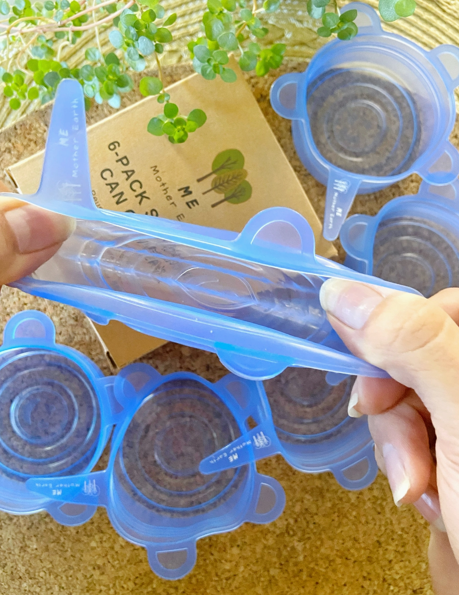 Reusable Silicone Can Covers (6 Pack)