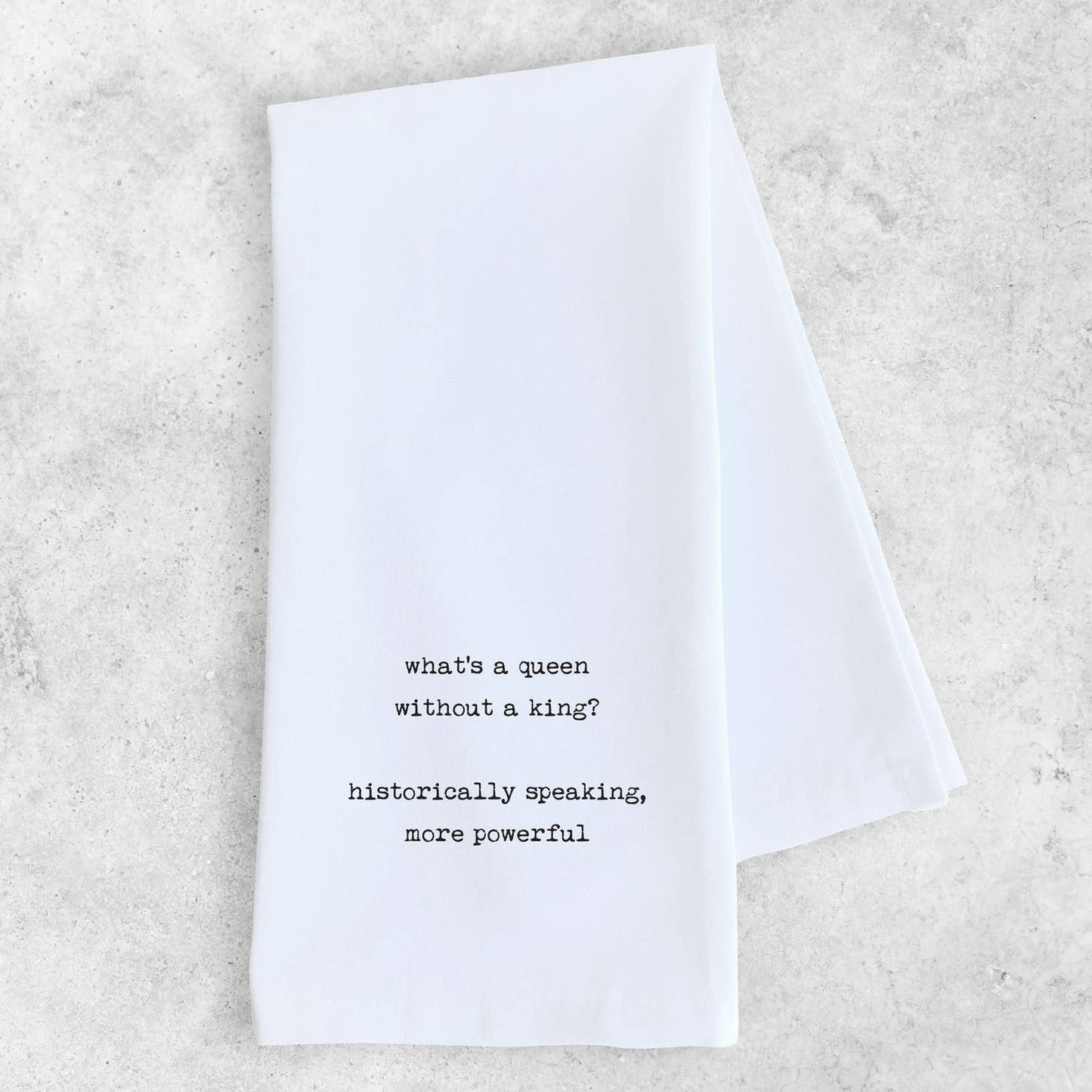 Powerful Queen Kitchen Towel