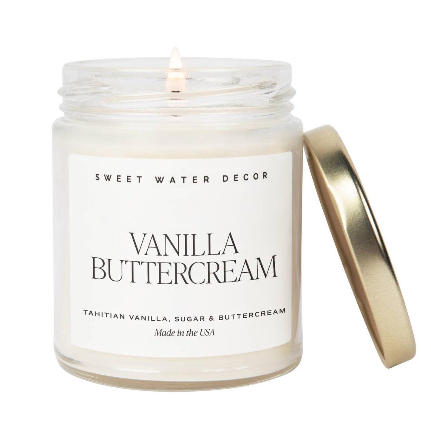 Vanilla Buttercream Candle