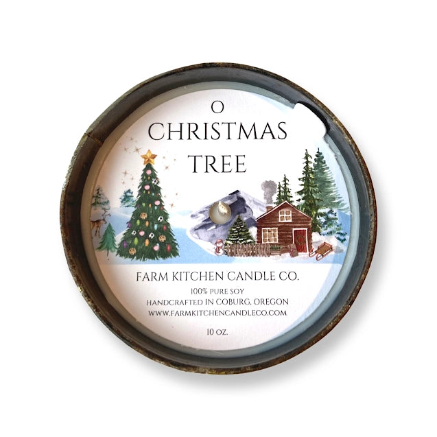 O Christmas Tree Soy Candle