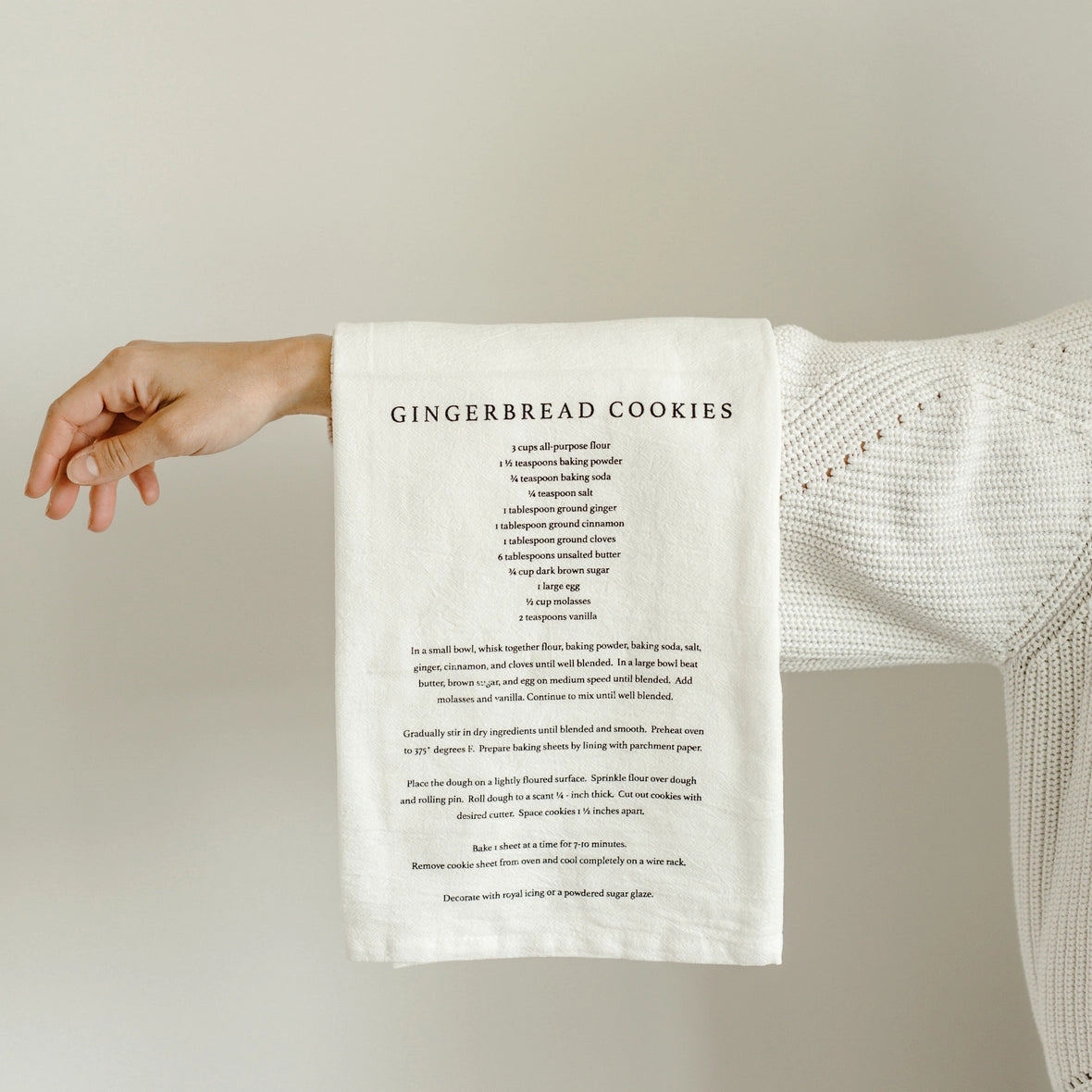 Gingerbread Cookies Kitchen Towel