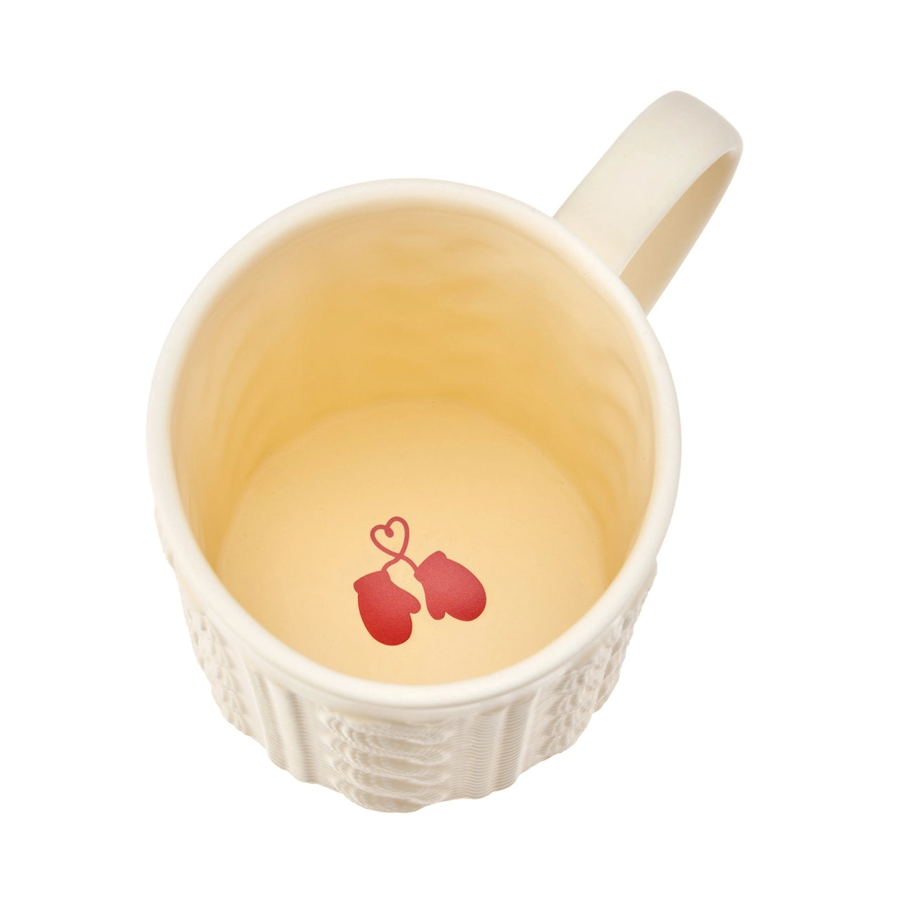 Anette Knit Ceramic Tea Mug + Infuser Set