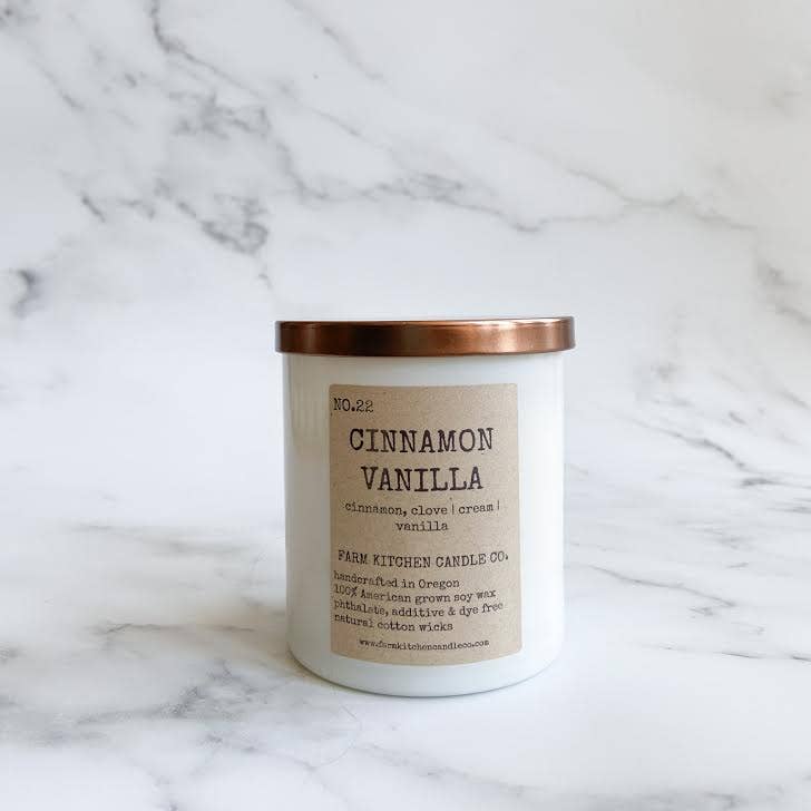 Cinnamon Vanilla Soy Candle