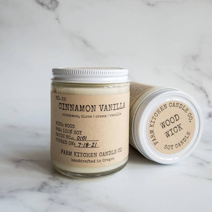 Cinnamon Vanilla Soy Candle