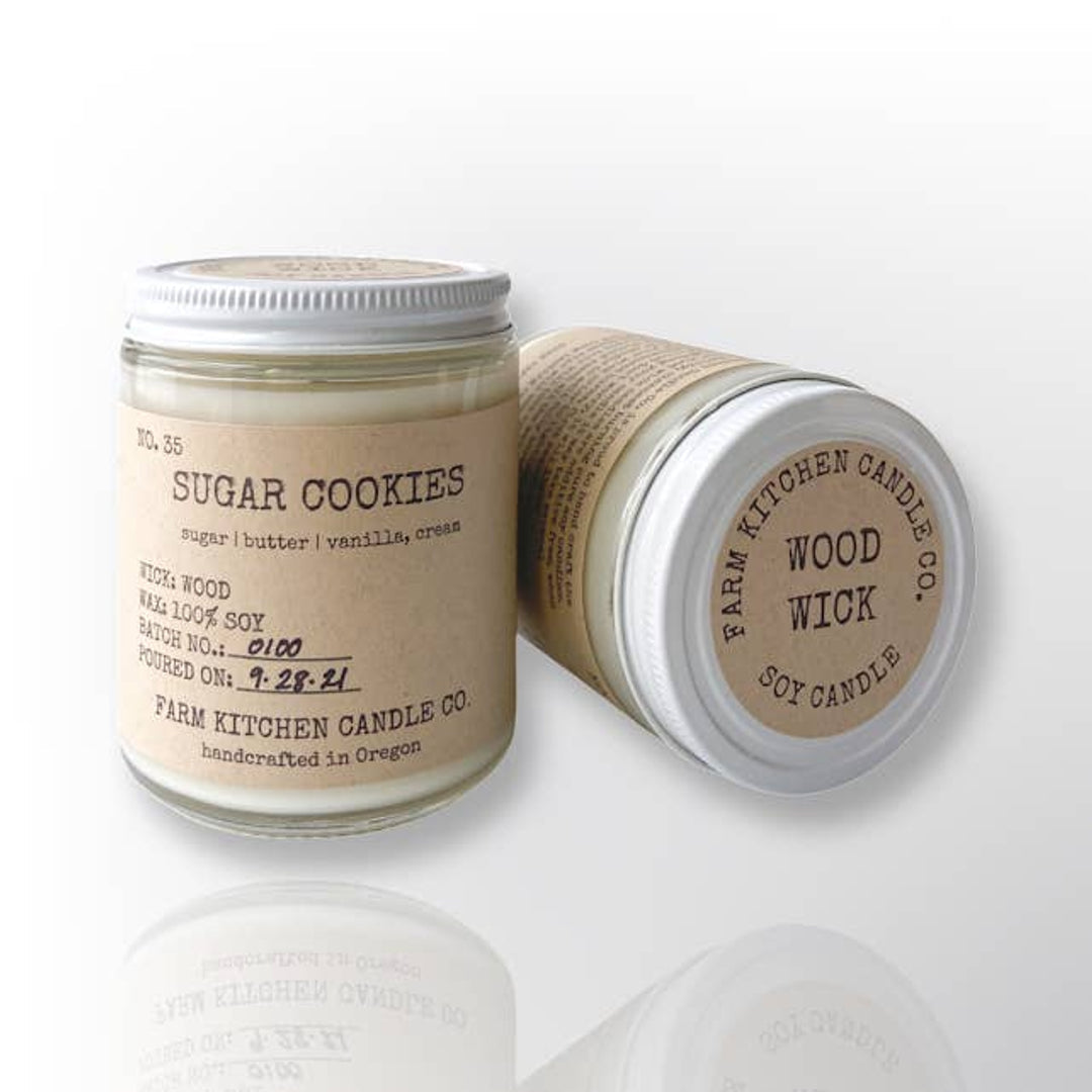 Sugar Cookies Wood Wick Candle