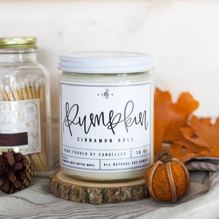 Pumpkin Cinnamon Roll Candle