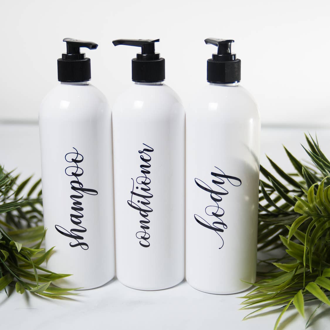 Shower & Bath Bottle Set