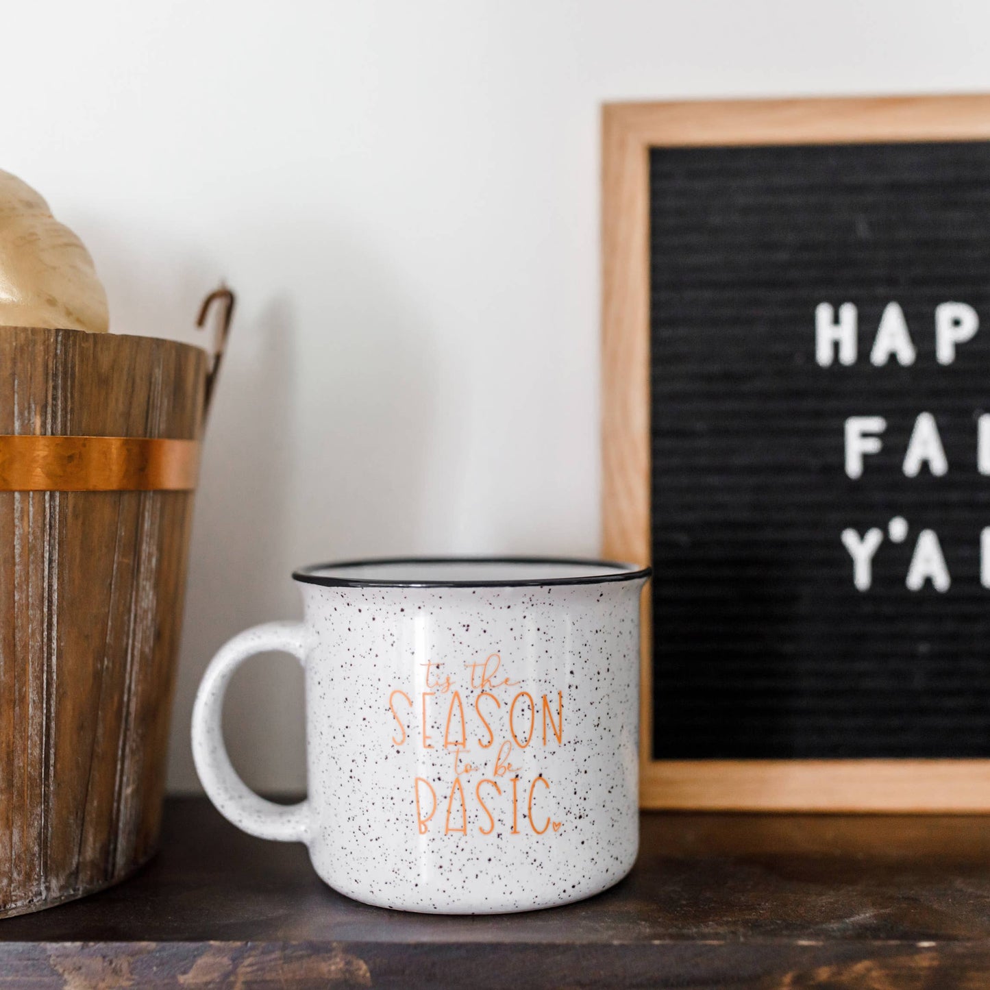 Tis the Season to be Basic Campfire Mug