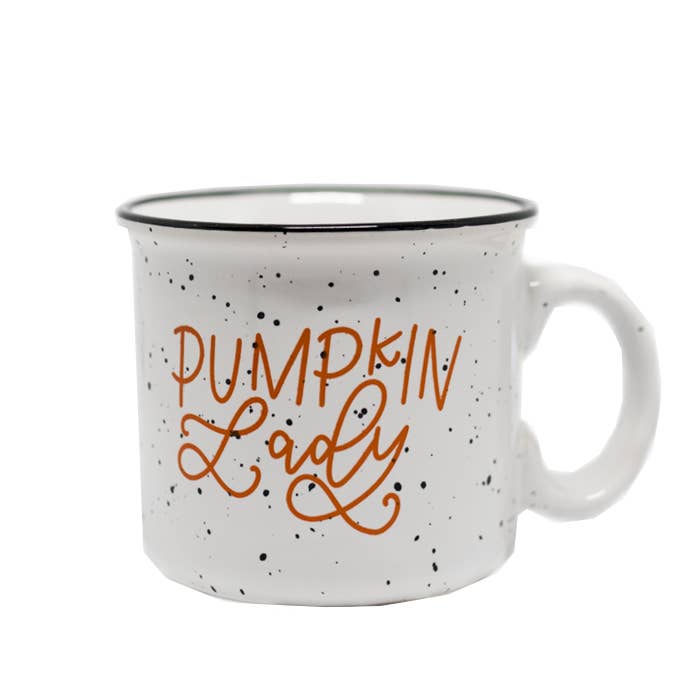 Pumpkin Lady Campfire Mug