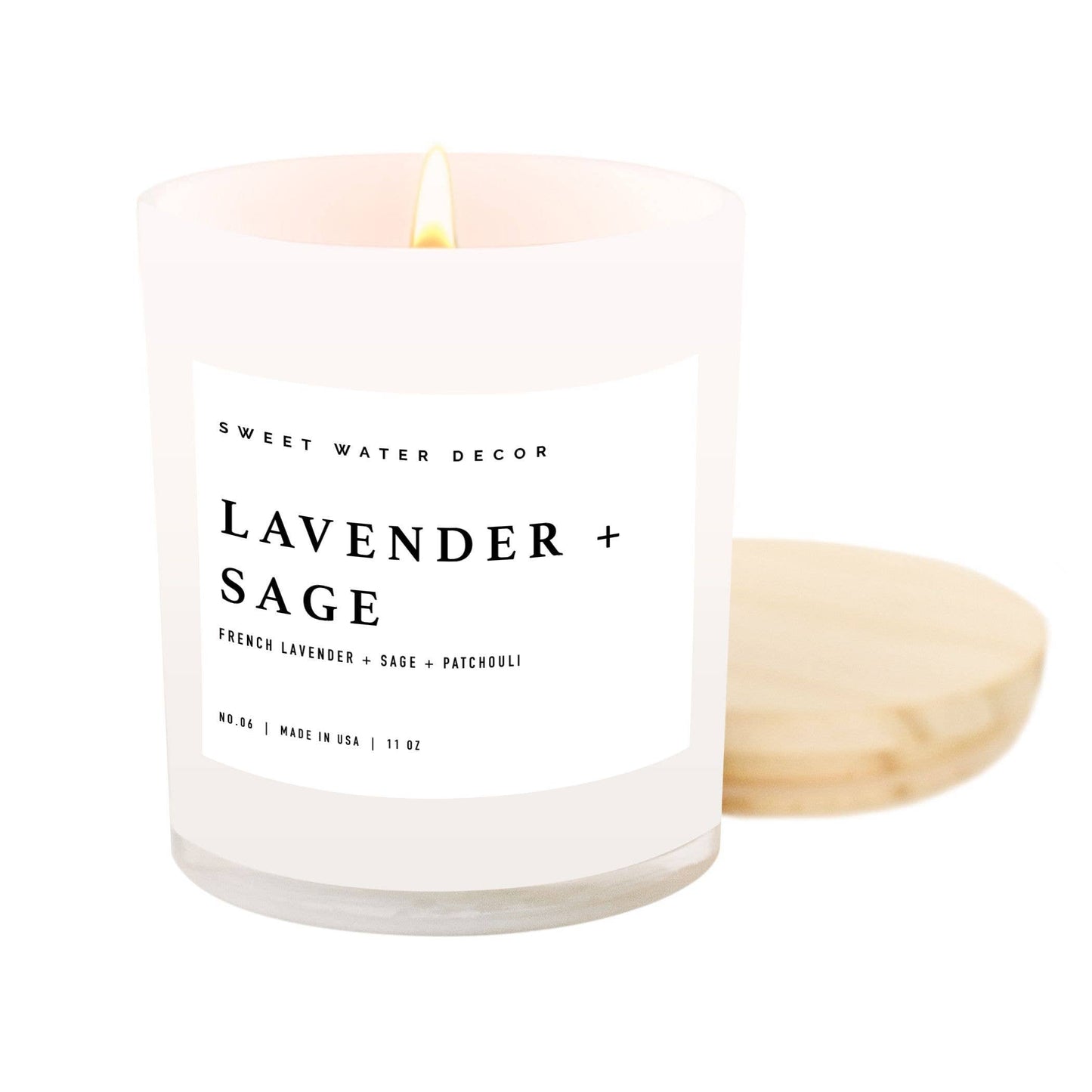 Lavender + Sage Soy Candle