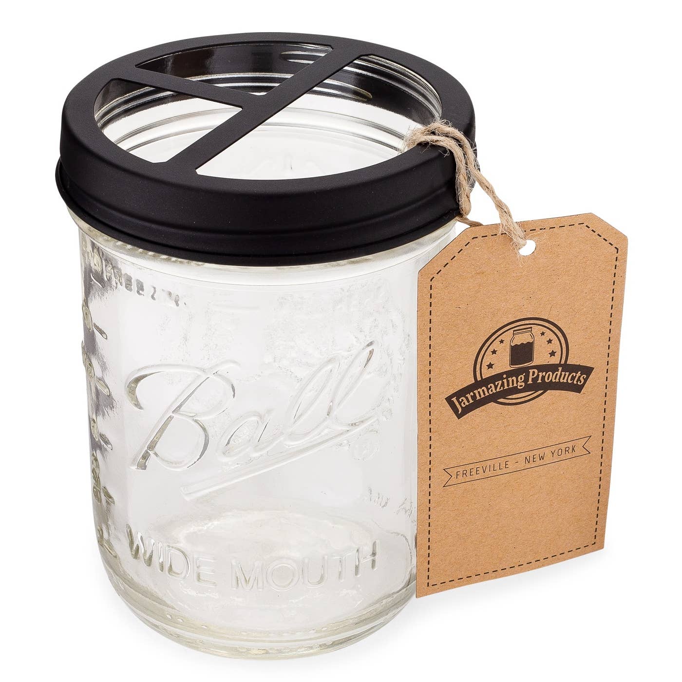 Mason Jar Toothbrush Holder