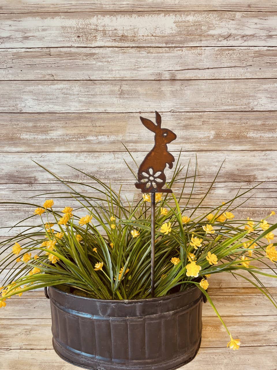 Bunny Garden Friend Plant Stake