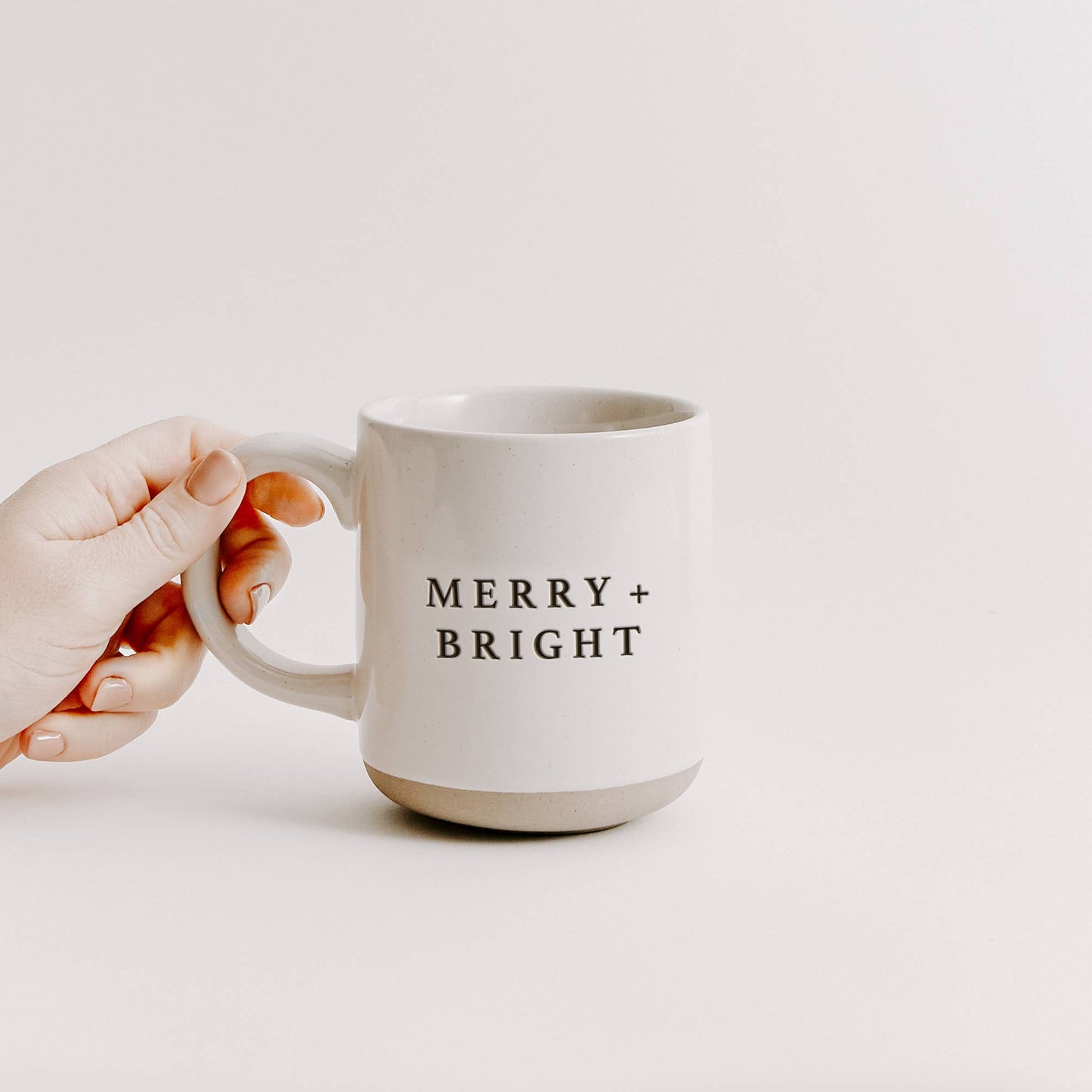 Merry + Bright Stoneware Mug