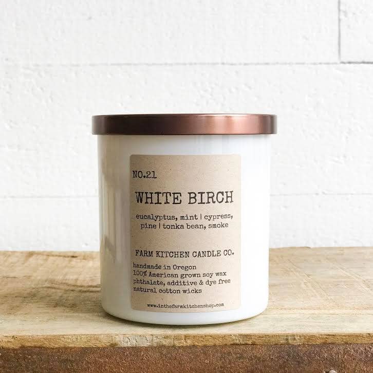 White Birch Soy Candle