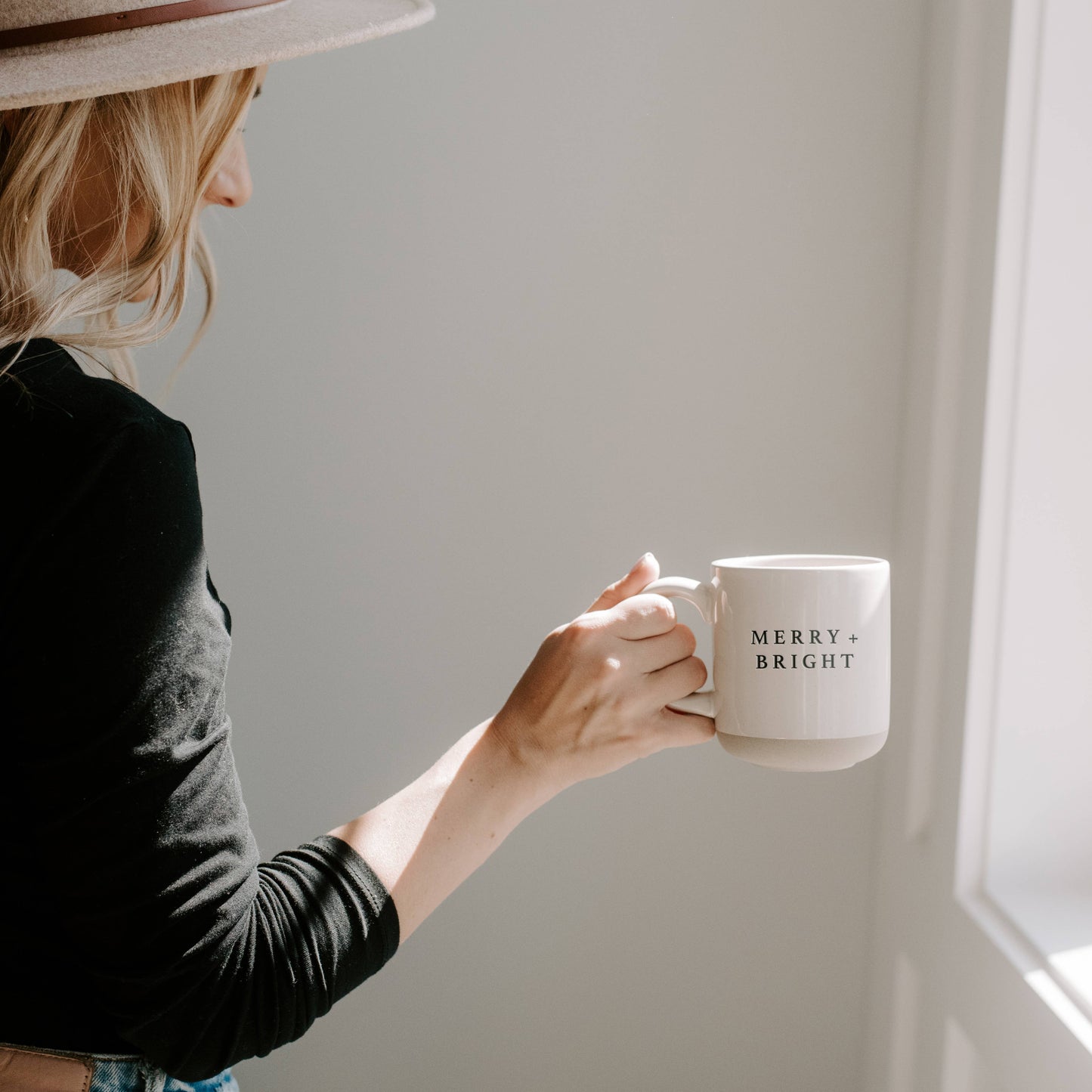 Merry + Bright Stoneware Mug