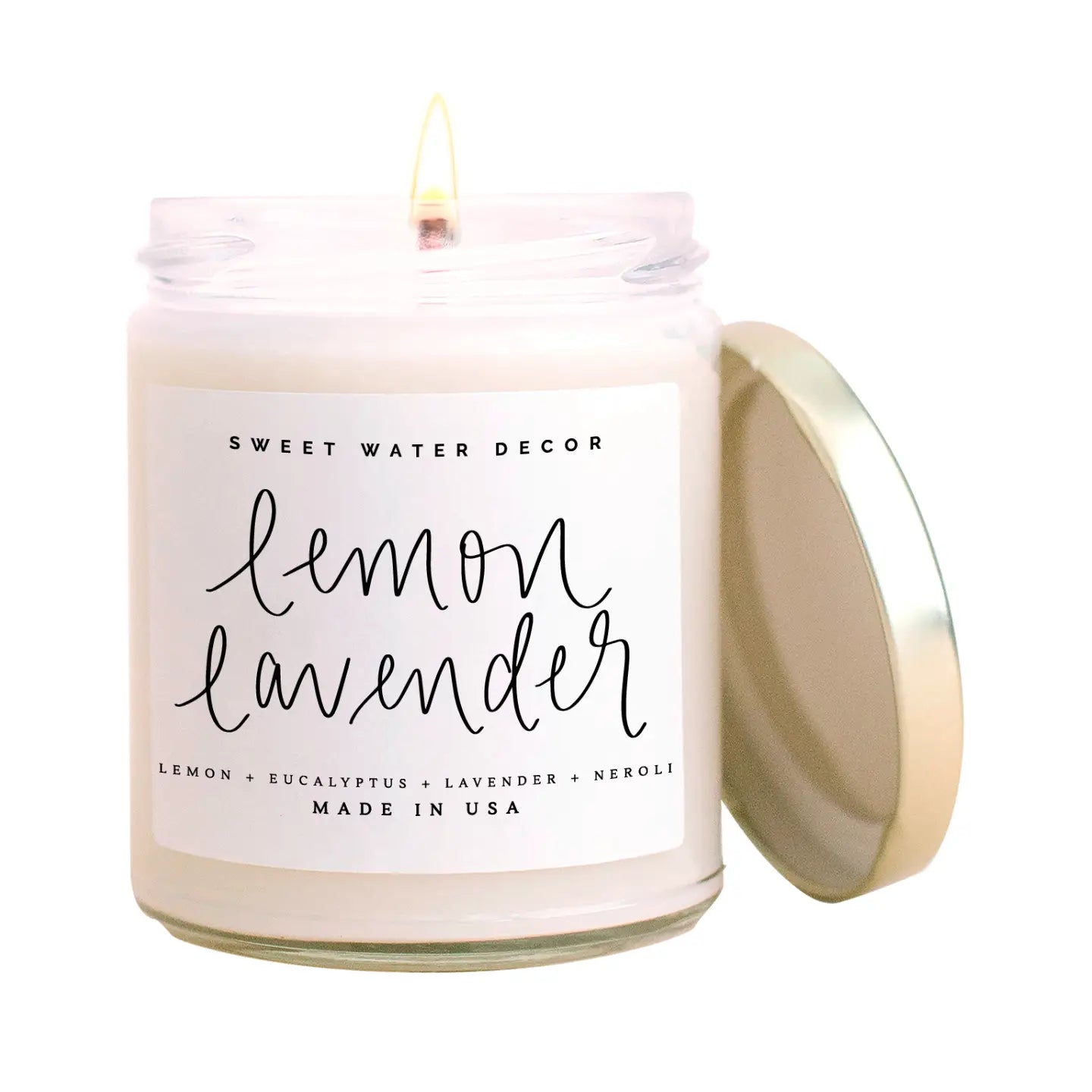 Lemon Lavender Soy Candle
