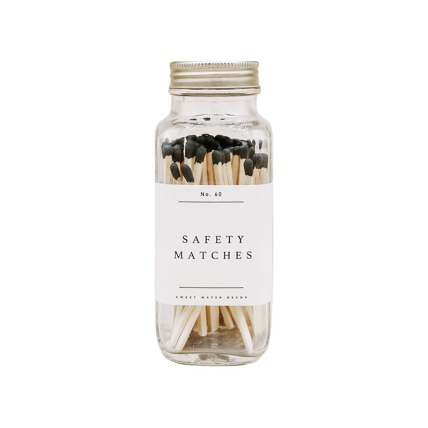 Black Safety Matches