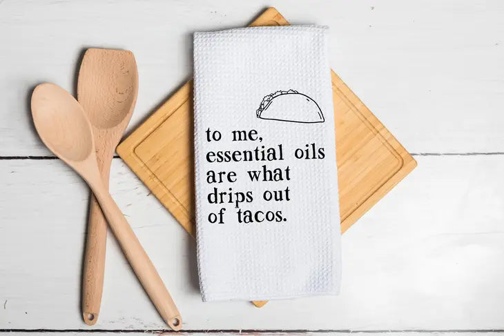 Taco Essential Oils Kitchen Towel