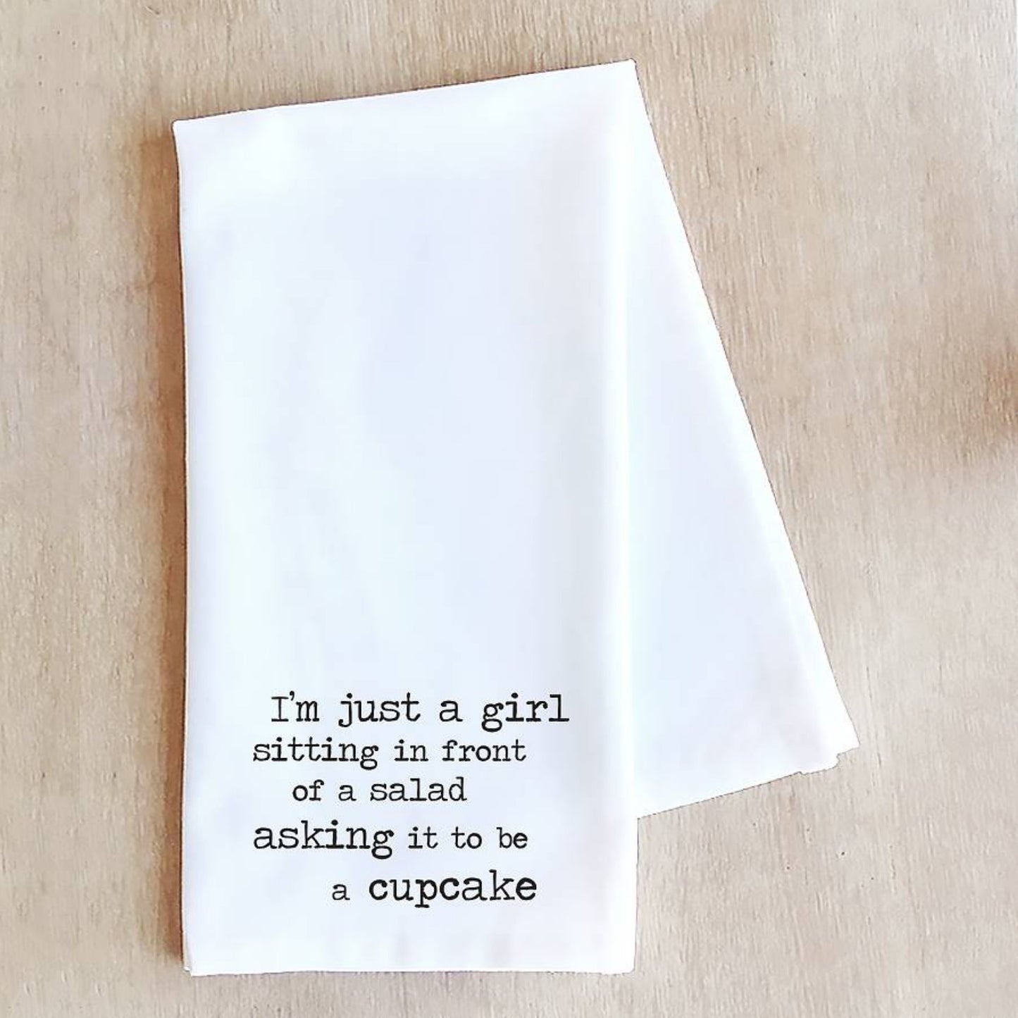 Cupcake Salad Cotton Tea Towel