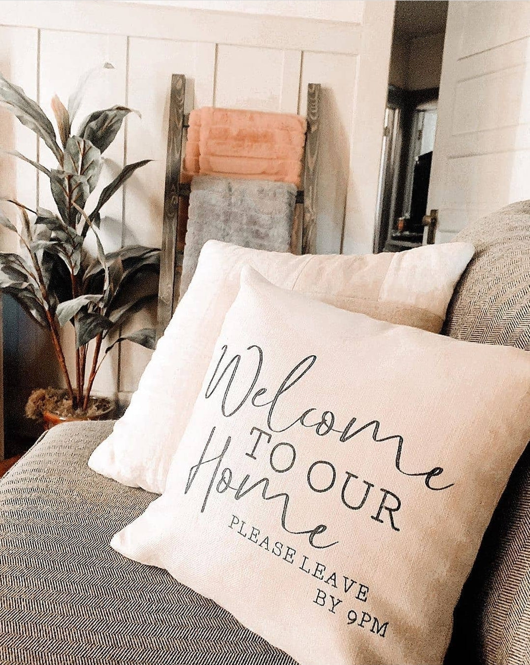 Welcome to Our Home Pillow Cover