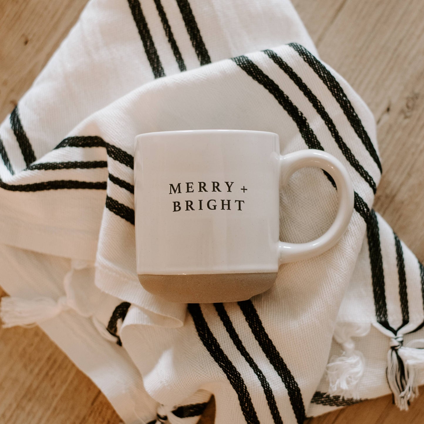 Merry + Bright Stoneware Mug