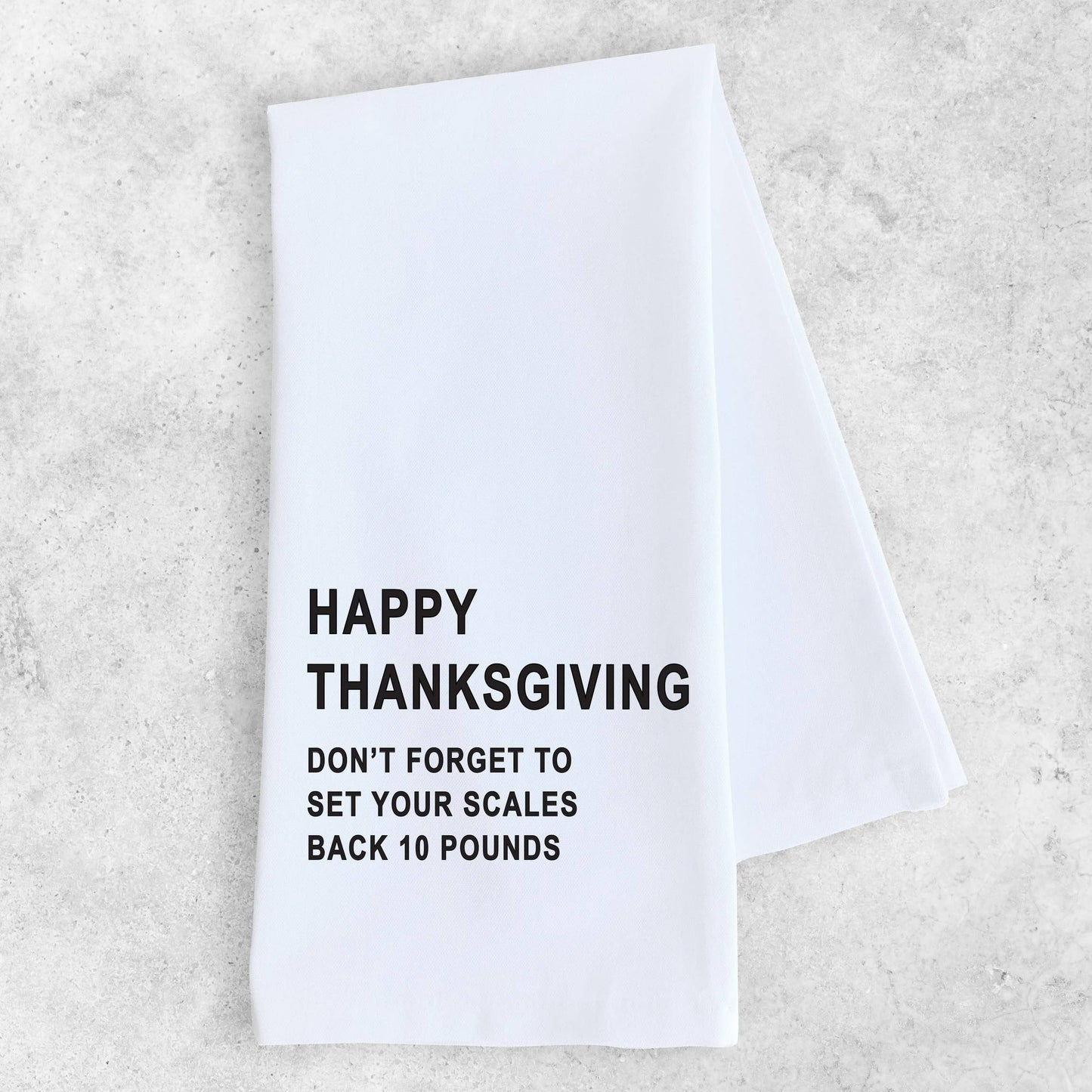 Set Your Scales Back Kitchen Towel