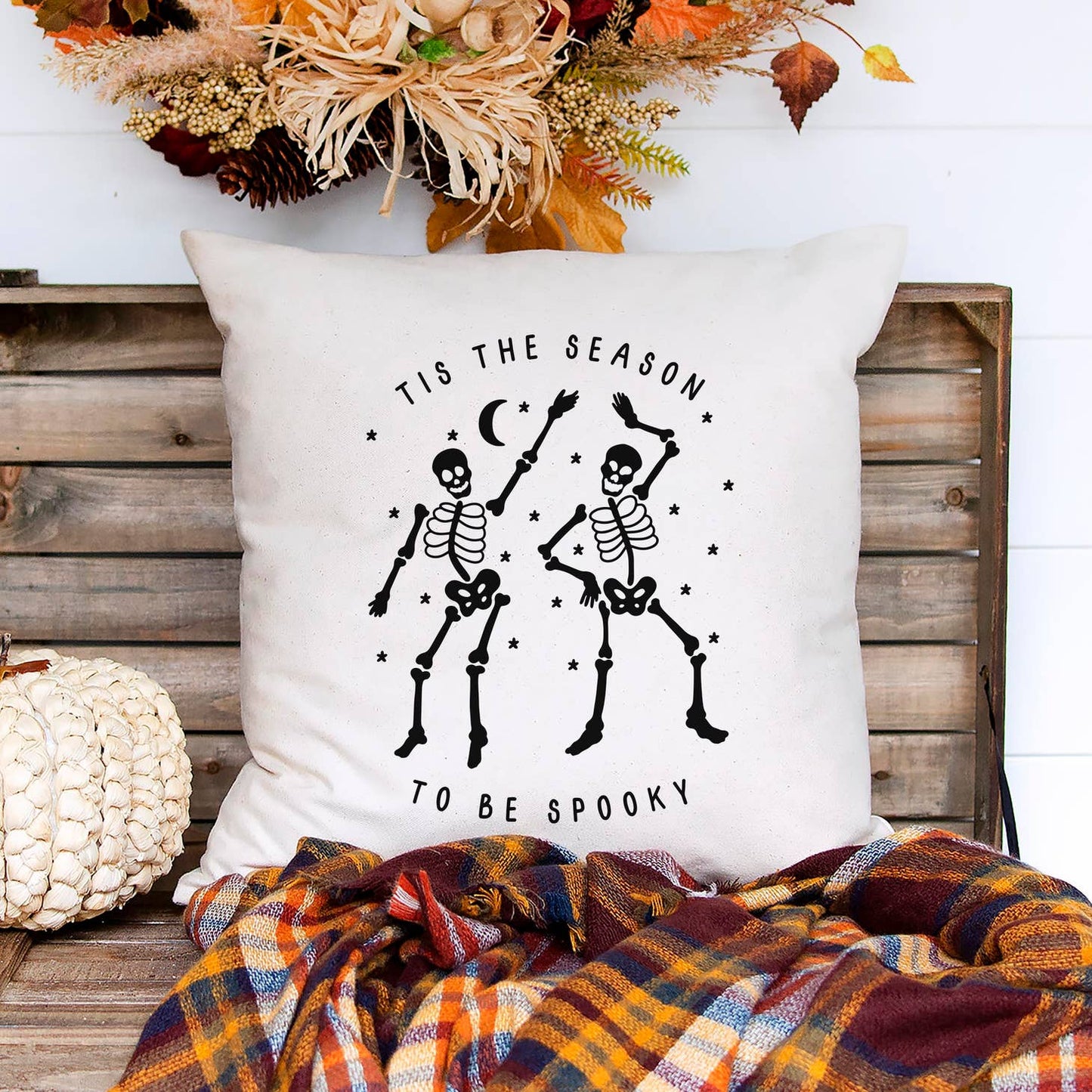 Tis the Season To Be Spooky Pillow Cover