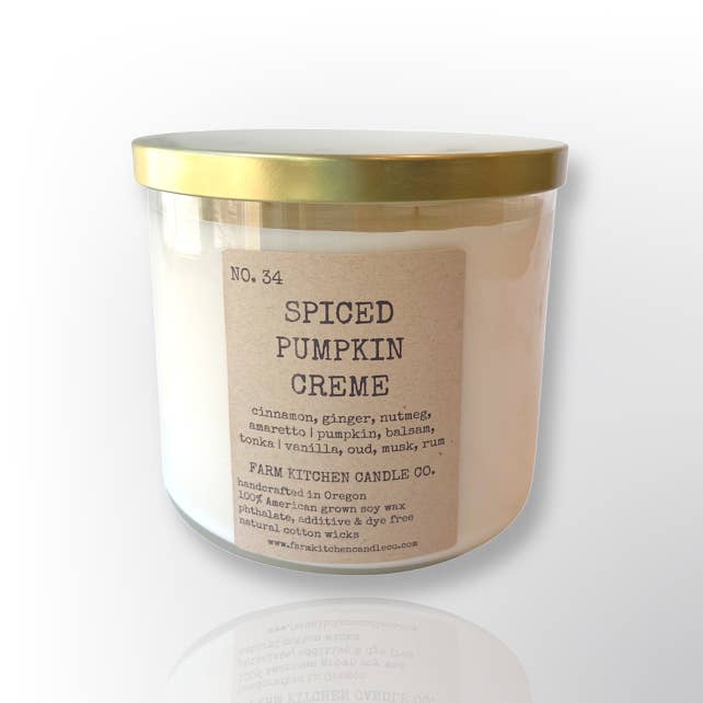 Spiced Pumpkin Creme Soy Candle