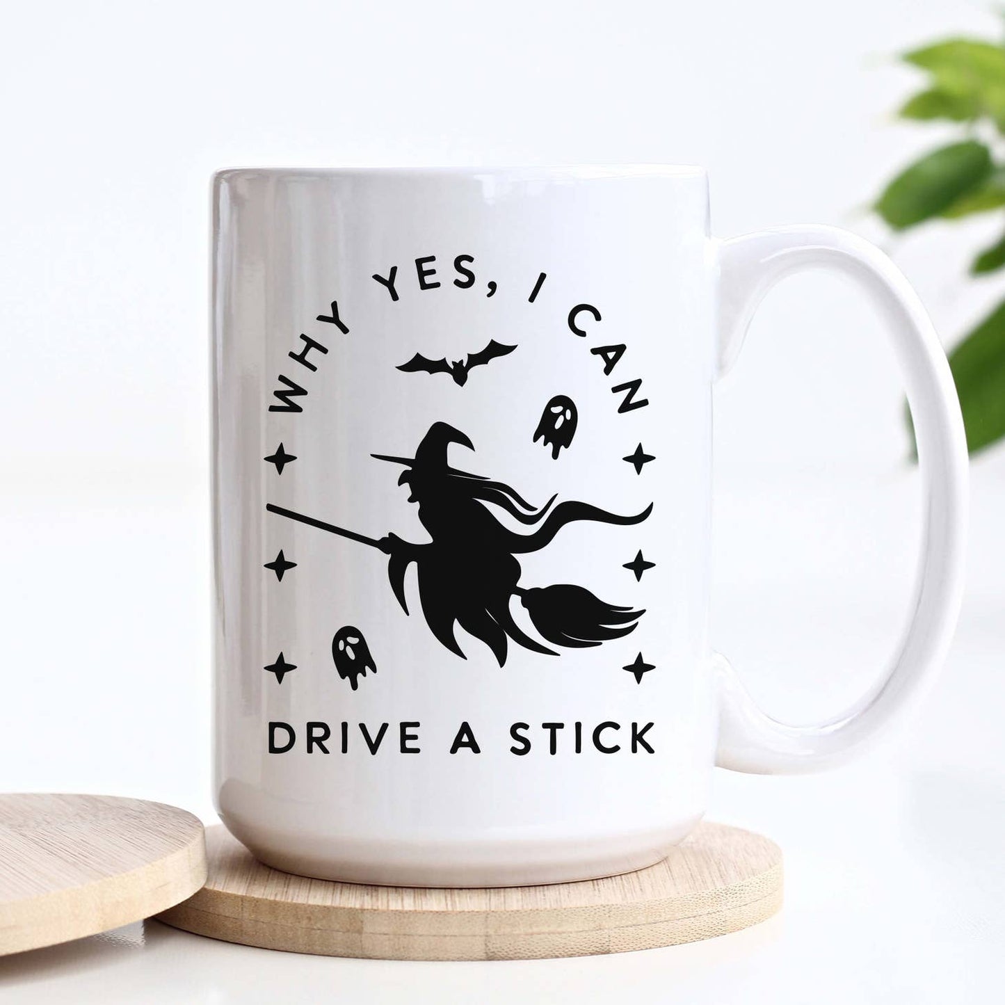 * PRE ORDER * Yes I Can Drive Stick Mug