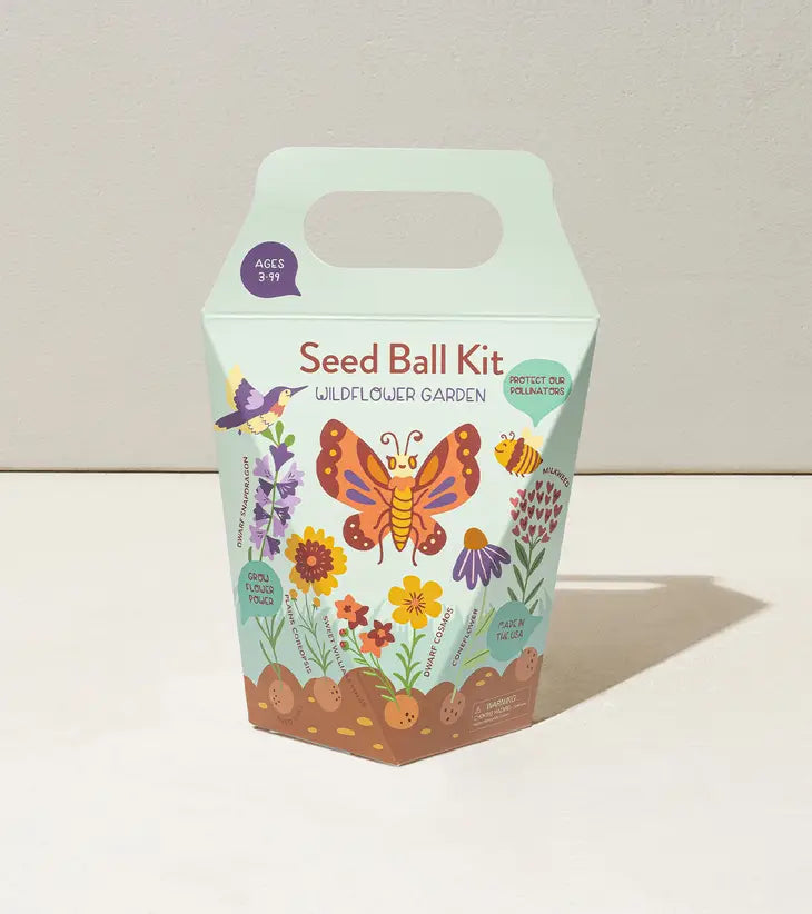 DIY Seed Ball Kit - Wildflower Garden