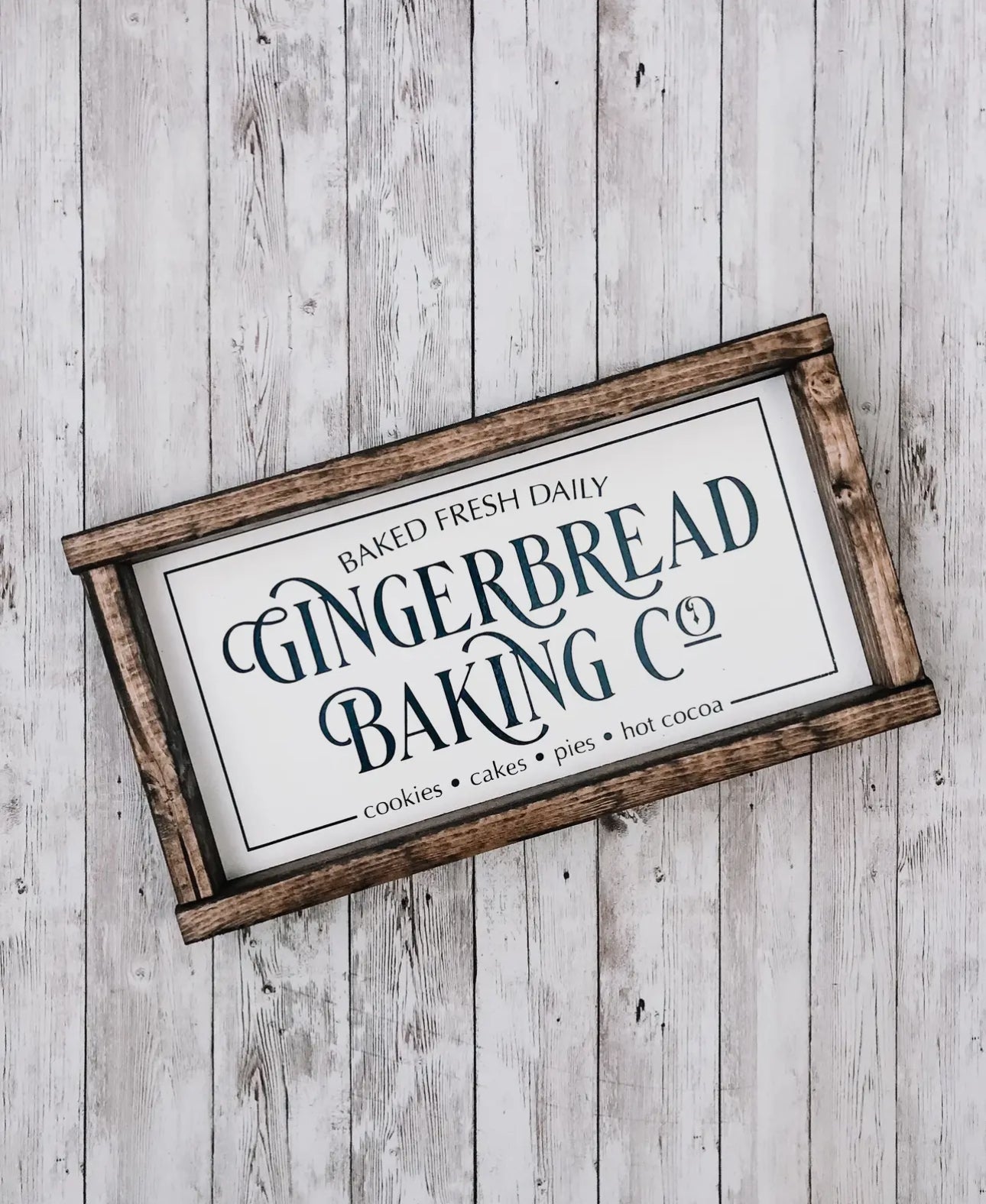 Gingerbread Baking Company Sign