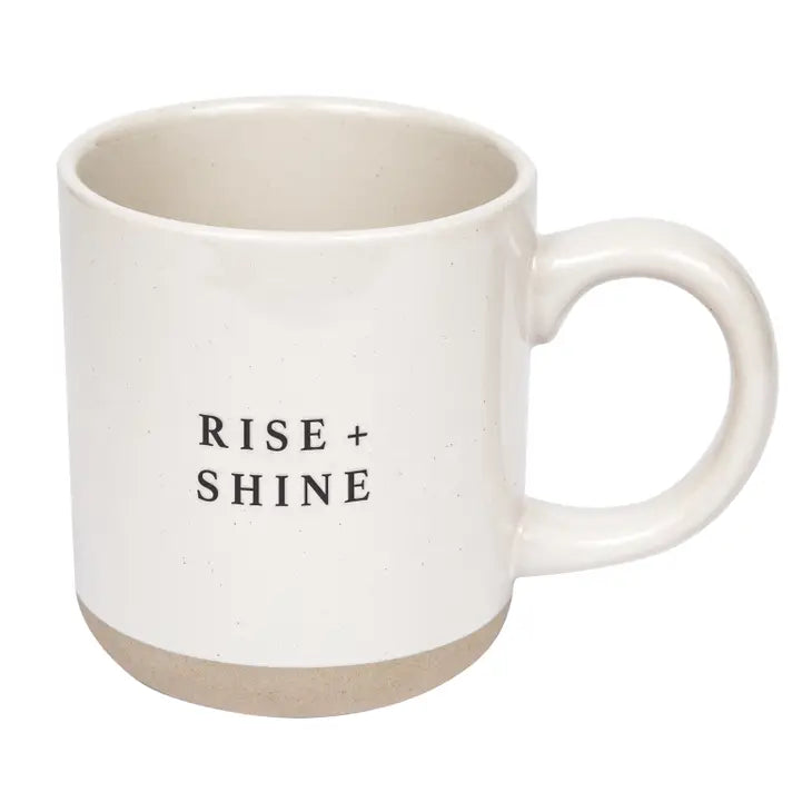 Rise + Shine Stoneware Mug