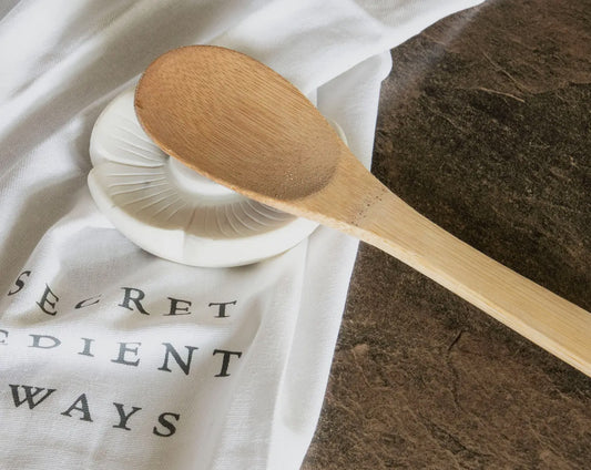 * PRE ORDER * Fleur White Marble Spoon Rest