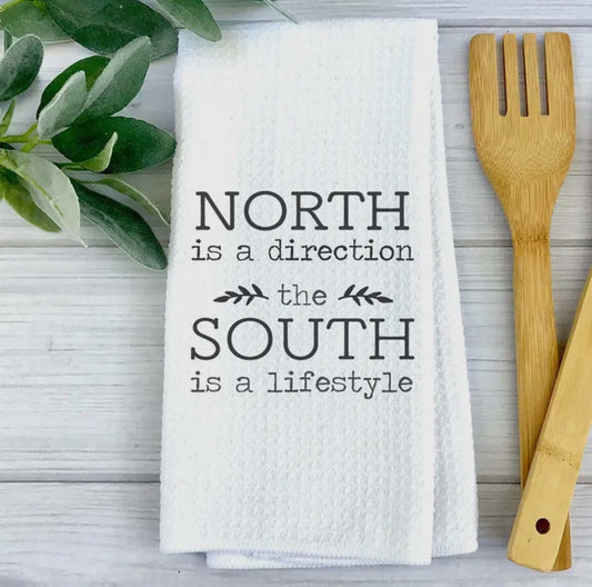 South is a Lifestyle Kitchen Towel