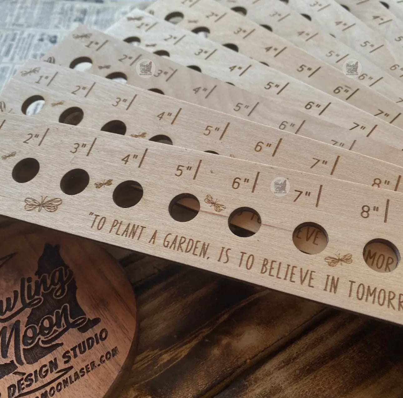 Garden Seed Planting Ruler