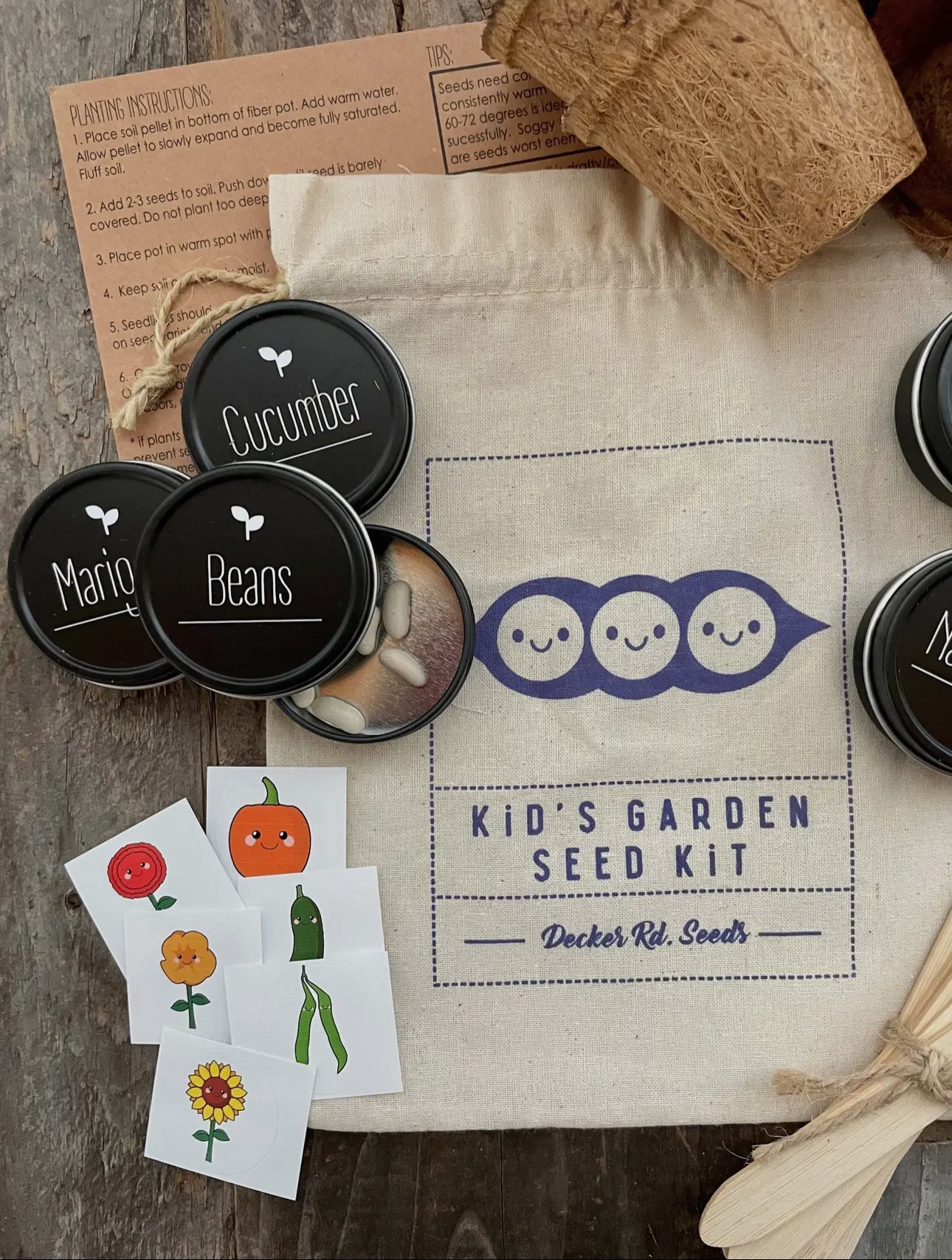 Kid’s Garden Seed Kit