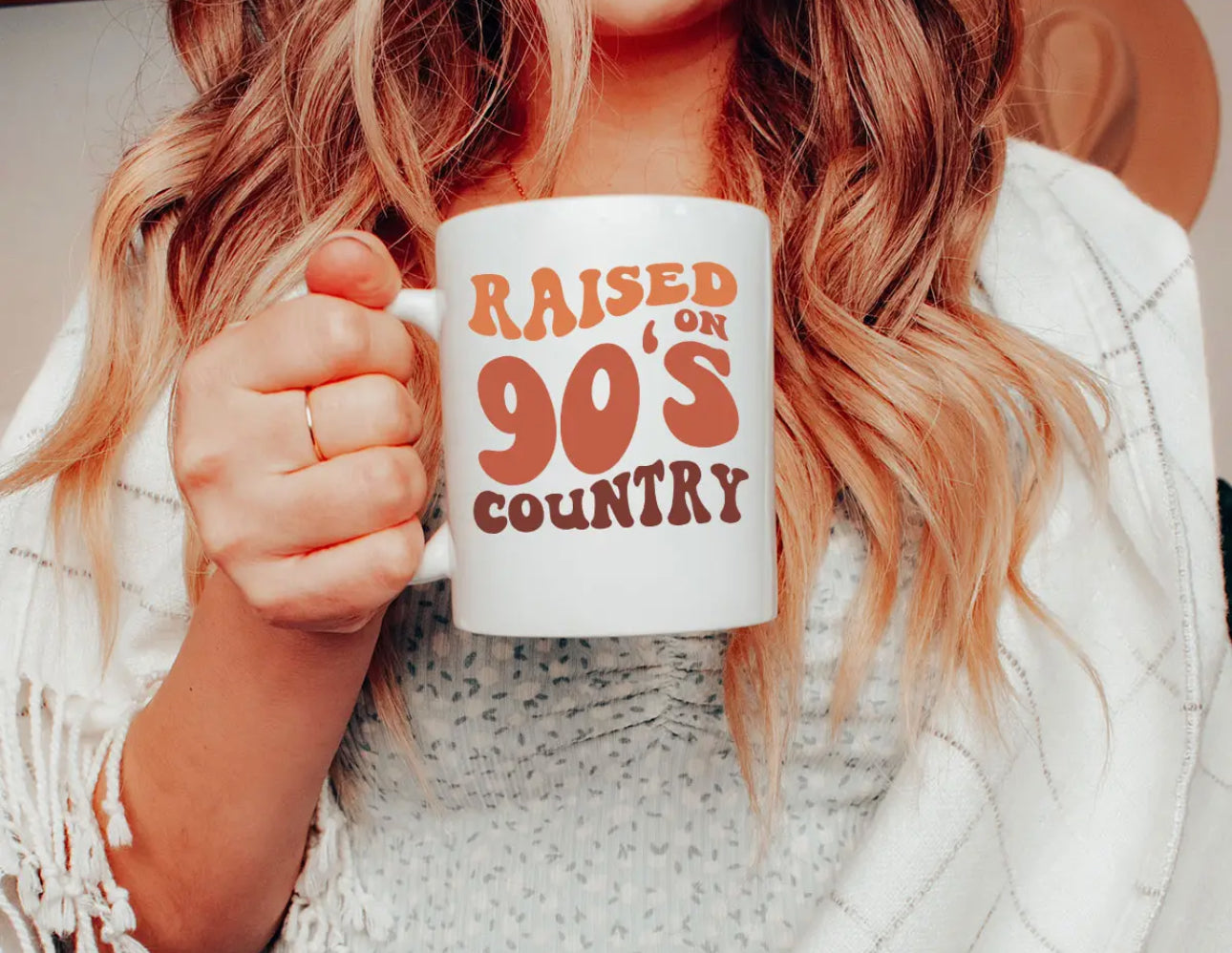 Raised on 90s Country Mug